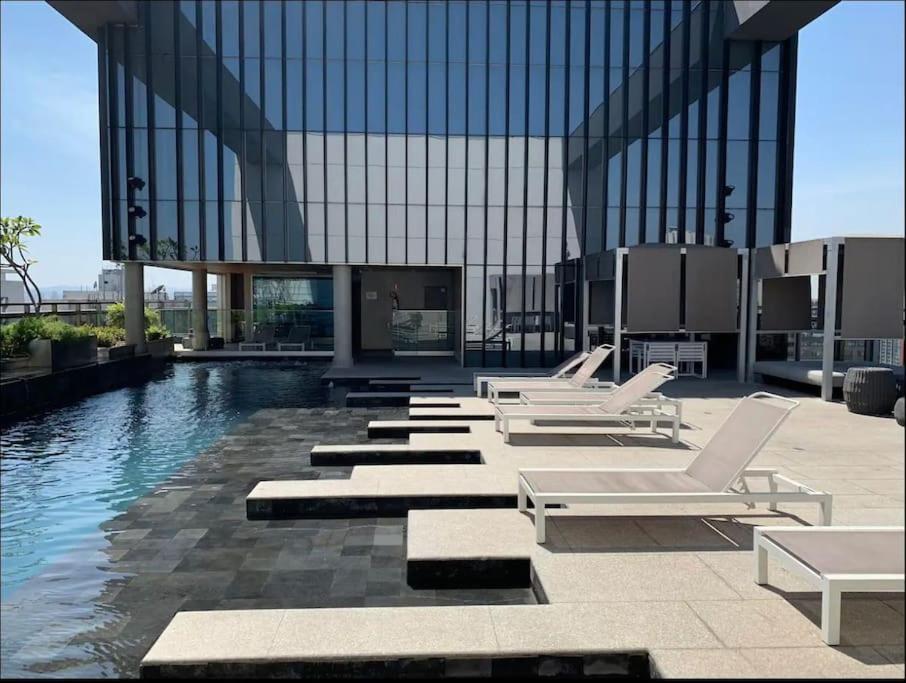 Studio Com Vista Incrivel 22º Andar Apartman São Paulo Kültér fotó