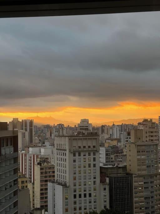 Studio Com Vista Incrivel 22º Andar Apartman São Paulo Kültér fotó