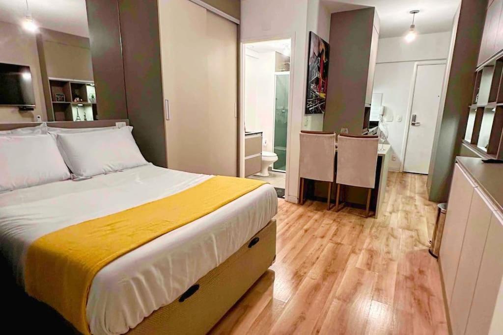 Studio Com Vista Incrivel 22º Andar Apartman São Paulo Kültér fotó
