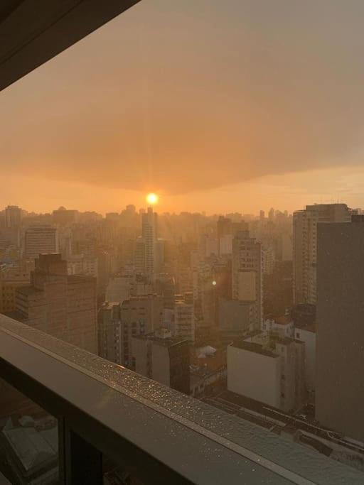 Studio Com Vista Incrivel 22º Andar Apartman São Paulo Kültér fotó