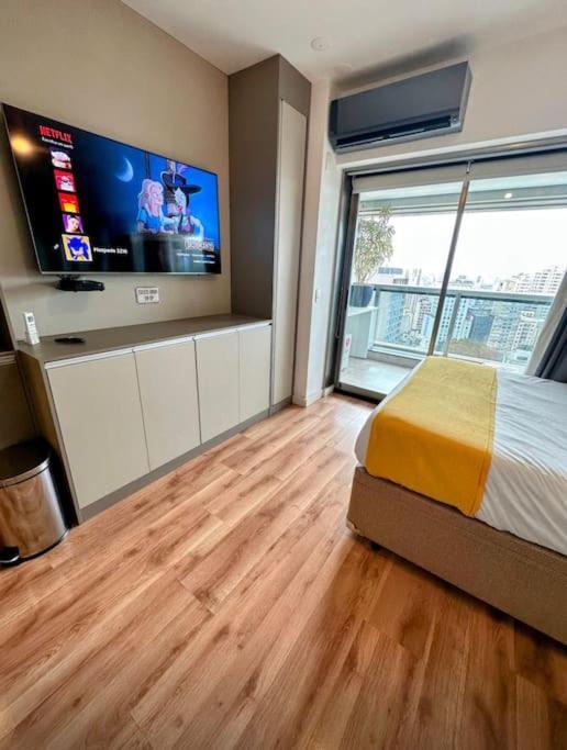 Studio Com Vista Incrivel 22º Andar Apartman São Paulo Kültér fotó