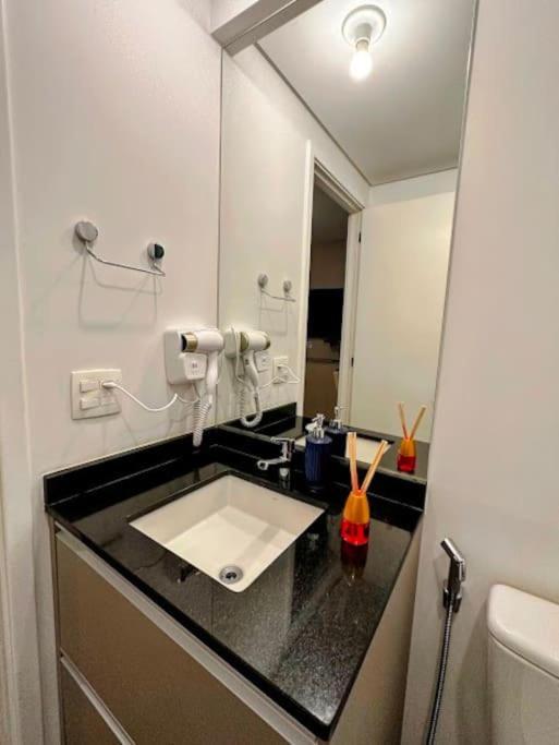 Studio Com Vista Incrivel 22º Andar Apartman São Paulo Kültér fotó