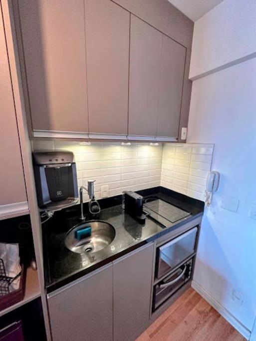 Studio Com Vista Incrivel 22º Andar Apartman São Paulo Kültér fotó